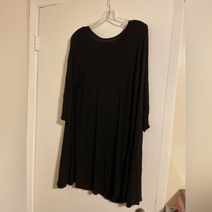 Rue21 Lattice Back black dress 2X